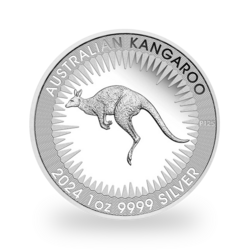 1 ounce Silver Kangaroo - Monster Box of 250 - 2024 - Perth Mint