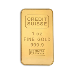 1 ounce Gold Bar - Crédit Suisse